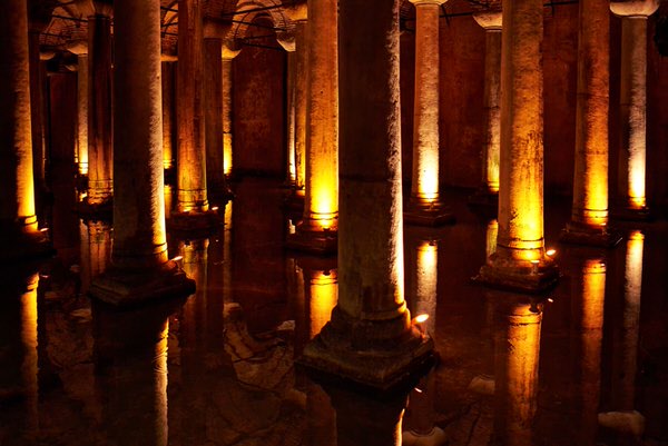 C wie "Cisterna" Basilica in Istanbul