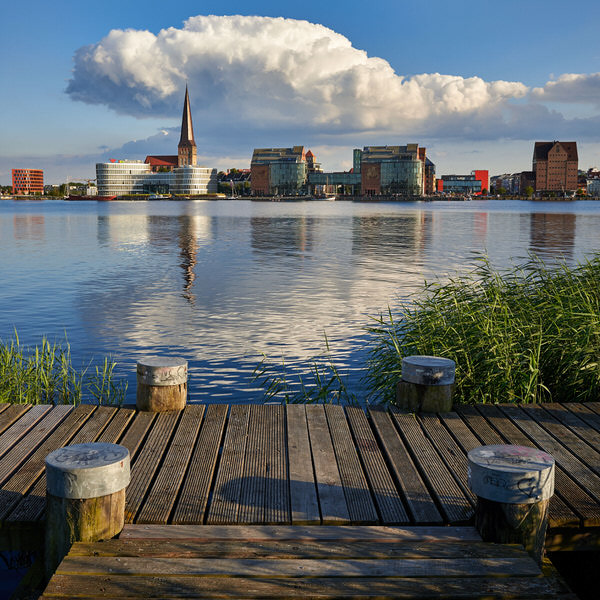 W wie Warnow-Blick (auf Rostock)