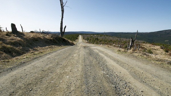 Straße ins Nichts: Wurmberg, Harz
