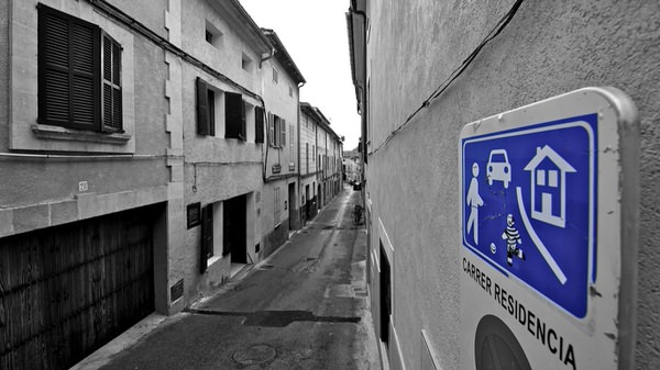 „Spielstraße“, Pollenca, Mallorca