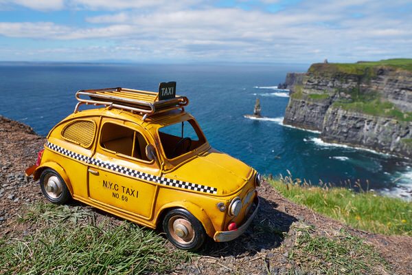 Taxi zu den Cliffs of Moher, Irland